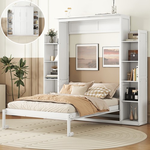Full size murphy bed wall - full,