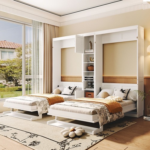 Dual twin size murphy - murphy, bed