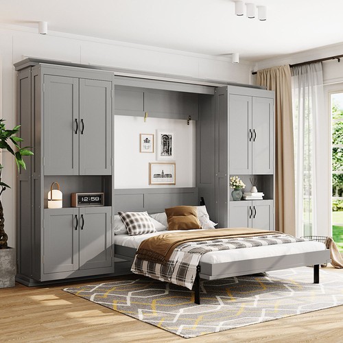 Full size murphy wall bed - full, with