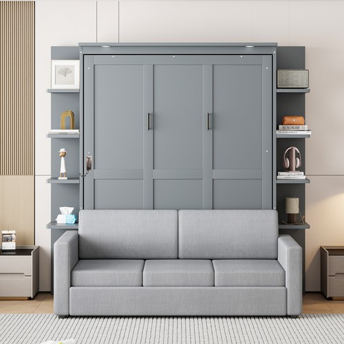 Queen murphy bed modern - bed,