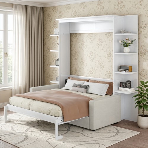 Queen murphy bed modern - queen,