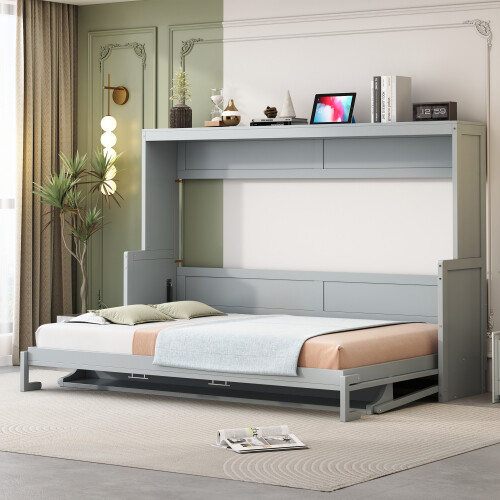 Full queen size murphy wall - full,