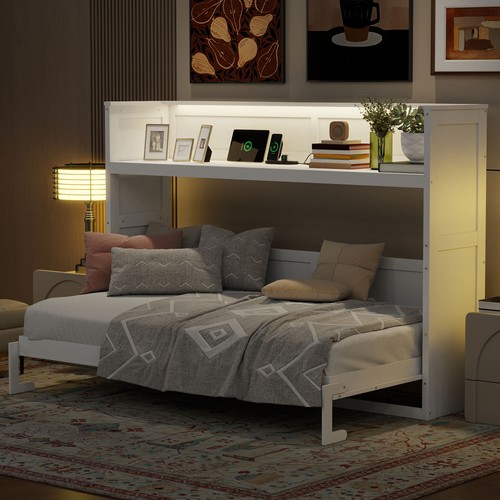 Murphy bed farmhouse white - murphy,