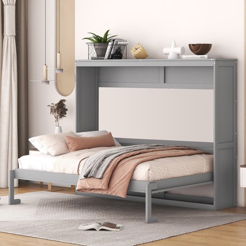 Full murphy bed modern gray - murphy,