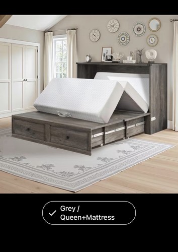Murphy bed with mattress - murphy,