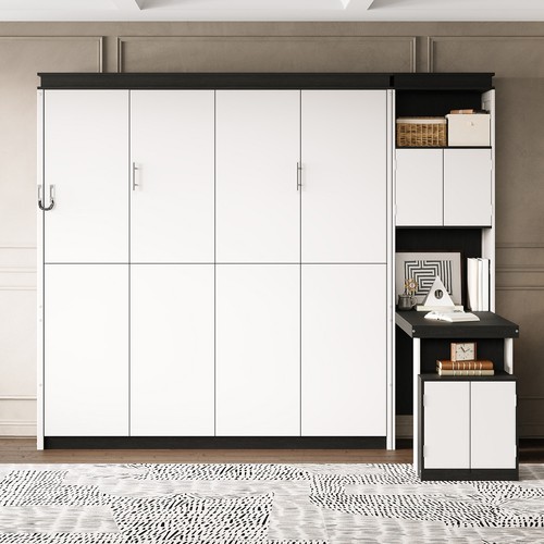 Queen size wood murphy wall - queen,