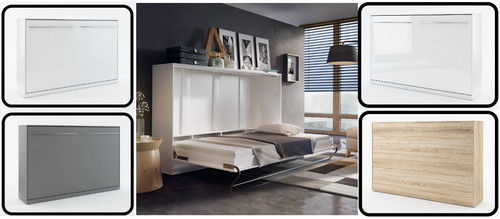 Modern horizontal fold - fold, wall
