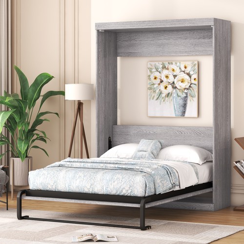 Full size murphy bed folds - bed,
