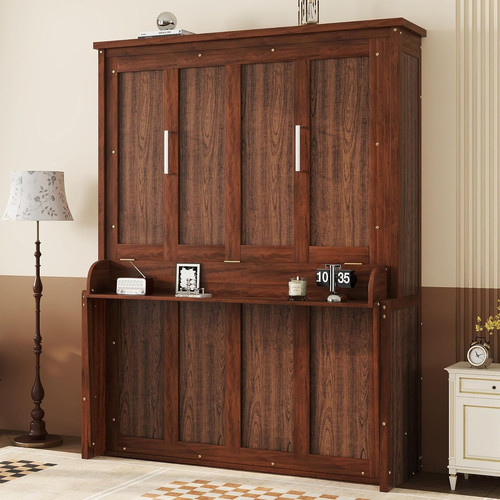 Queen size wood - wood, murphy